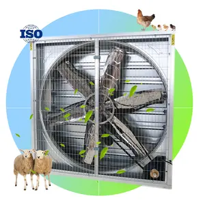 Pressão negativa Extrator martelo fã Aves Farming estufa frango casa gado ventilação caixa parede ventilador