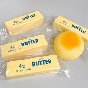 Soft And Sticky Butter Bar Slow-rebound Squishy Stress-relief Ultra-soft Pu Simulated Bread Toy - Product Image 2