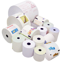 Marqueurs Rouleaux de papier de reçus thermiques préférés 57x40mm Image noire Caisse enregistreuse
