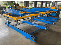 Palettiseur robotisé automatique Ironstar pour la ligne d'emballage de cartons et de sacs, fonctionnement facile, 380V, garantie de 3 ans