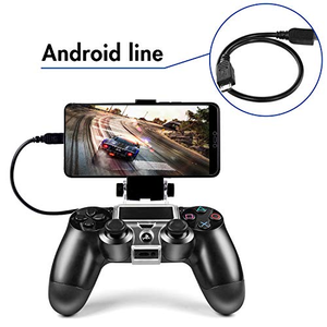2019 180 Degree DOBE Smartphone Clip for PS4 Joysticks Mobile Phone Clamp for PS4 <b>Controller</b> <b>Holder</b> - Product Image 5