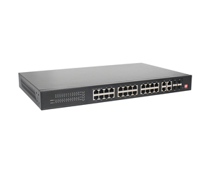สวิตช์อีเธอร์เน็ต POE แบบจัดการง่าย 24 พอร์ต กิกะบิต รองรับการจัดการ - Product Image 3