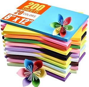 Cartón de color personalizado de alta calidad papel especial 80gsm papel rojo - Product Image 2