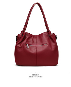 Womens Shoulder Satchel <b>Bags</b> Tote Purse Hobo Shoulder <b>Bag</b> Fashion Top Handle Pocketbook <b>Soft</b> Genuine <b>Leather</b> Handbag - Product Image 6