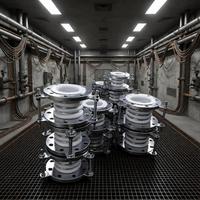 Soufflets en PTFE vierge pour la recirculation des liquides de gravure des panneaux LCD