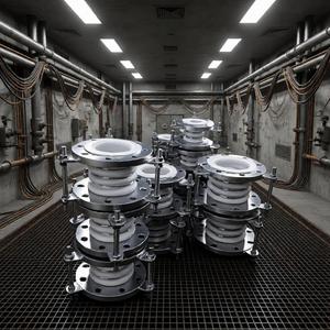 Junta de expansión de fuelle de PTFE virgen <span class=keywords><strong>para</strong></span> línea de unidad de deshidratación de glicol - Product Image 2