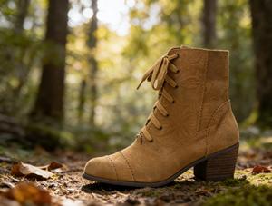 Bottes en daim à talon moyen pour femme, à lacets, style Martin, grande taille, rehaussantes, bout pointu, pour l'hiver - Product Image 6