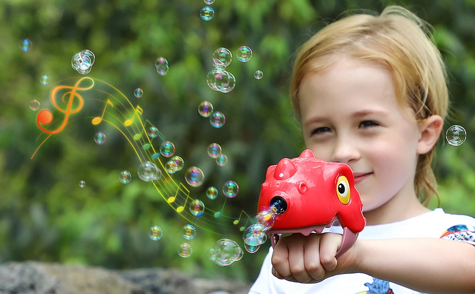 Super Quality Toy Bubble Dinosaur Gun Bubble Machine For Kids