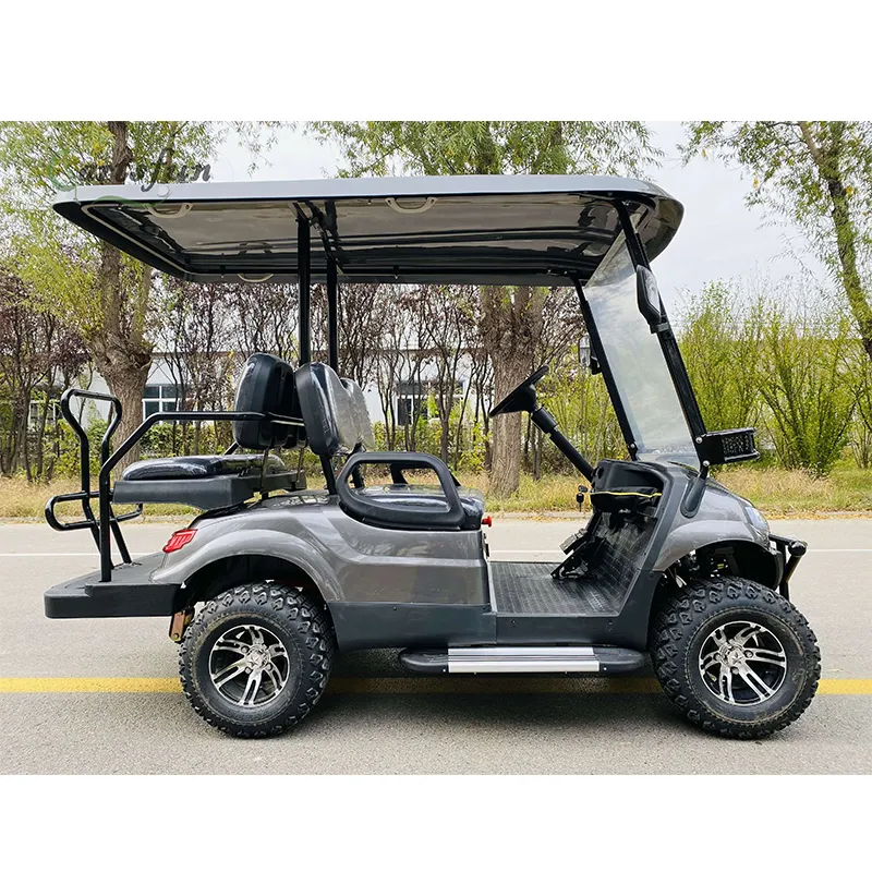 Günstige neue 6 Sitze Sightseeing Fahrzeug elektrische Golf wagen Club Auto Golf wagen