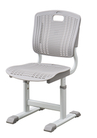 Fournisseur de mobilier scolaire moderne, bureau et chaise individuels pour élèves avec cadre métallique réglable en hauteur, prix de gros