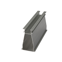 Kit de fixation de panneaux solaires en aluminium, rail solaire pour système de montage photovoltaïque, installation et fixation de modules photovoltaïques sur toiture