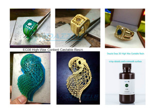 เครื่องพิมพ์สามมิติ Dazzle Dazz 3D L120 Pro Bibo 3D Printer Dazz3d L120 Pro ทำเครื่องประดับได้  ให้การพิมพ์สามมิติเป็นไปได้สำหรับผู้ประกอบการรายย่อย - Product Image 3