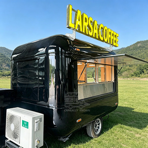 Remorque à café mobile, camion de café, chariot de café, van de café, kiosque, entreprise de boissons de rue, traiteur, remorque de vente de restauration rapide - Product Image 1