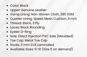 Zapatos de seguridad de cuero genuino para hombre, estilo clásico, ajuste cómodo, suela resistente, con cordones, para uso industrial y diario. - Product Image 2