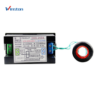 Winston D69-2058 Meter Digital Multifungsi Tunggal Voltmeter Arus Amperemeter Energi Listrik Meter Frekuensi Panel Digital