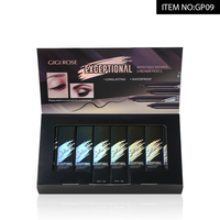 GIGI ROSE GP09 Marque Maquillage Longue Action Waterproof Smooth Plastic Black Eyeliner Stick Pencil Women Cosmetics Factory Wholesale
