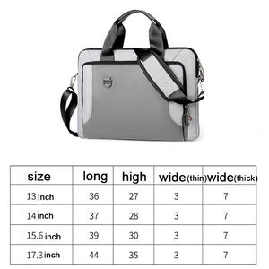 Sacoche étanche pour ordinateur portable de bureau, sac pour pc portable de 13/16 pouces, logo personnalisé, nouvelle collection <span class=keywords><strong>2022</strong></span> pour hommes d'affaires - Product Image 2