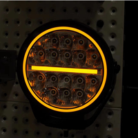 Foco LED impermeable redondo 4X4 de 7 pulgadas, nueva luz de trabajo delantera de coche para conducción todoterreno