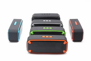 Haut-parleur portable sans fil OEM H-844 avec microphone intégré, double son super basse, prise en charge de TF, USB, FM, AUX - Product Image 4