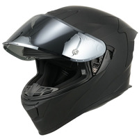 Casque de moto ABS à double visière, fermeture rapide, pare-soleil interne, vision large, certifié DOT pour le motocross.