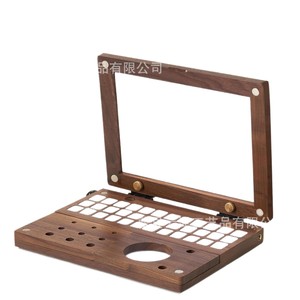 Boîte à peinture en bois pour aquarelle transfrontalière, palette de peinture à l'huile en bois, boîte à peinture en bois multi-compartiments pour aquarelle - Product Image 5