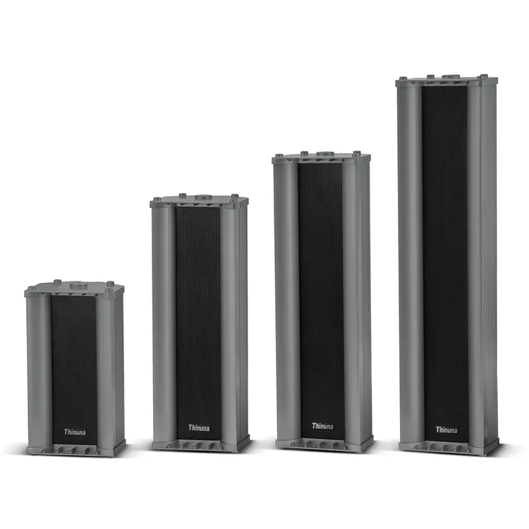 Thinuna SK-610 Public Address System Outdoor Line Array Column Speaker 10 Watt Passive Professional Sound Column Speaker Box