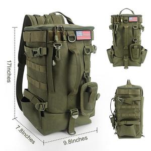 Mochila para equipo de pesca de gran almacenamiento, soporte para caña de pescar, organización de equipo, bolsa de transporte - Product Image 4