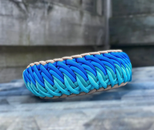 Handgemachte 4mm Perlen afrikanischen Hunde halsband Perle Paracord Seil Hunde halsband - Product Image 1