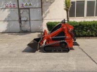 Chargeuse compacte sur pneus de haute qualité EPA Euro5 avec plusieurs accessoires de travail pour les travaux agricoles et de construction