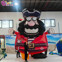 Modèle de figurine gonflable promotionnelle, personnage de dessin animé gonflable géant, mascotte gonflable personnalisée pour événement publicitaire