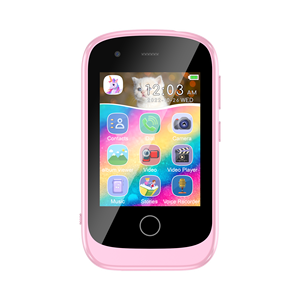 Giocattoli XT31 per bambini Smart Dial Phone migliori regali per ragazzi ragazze, il telefono <span class=keywords><strong>cellulare</strong></span> Touchscreen può imparare tempo e suoni con 17 giochi - Product Image 5