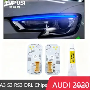 Angel Eyes <span class=keywords><strong>Jaune</strong></span> ROUGE BLEU pour <span class=keywords><strong>Audi</strong></span> 2017-2020 A3 S3 <span class=keywords><strong>RS3</strong></span> Feux de jour LED Module de feux de jour LED Plaquettes de circuit LED - Product Image 2