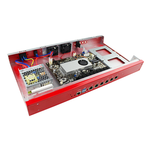 Bkhd mặt hàng phổ biến Rock I5-3220M 6 lan màu đỏ Mini <span class=keywords><strong>PC</strong></span> cho nhà tường lửa đỏ - Product Image 5