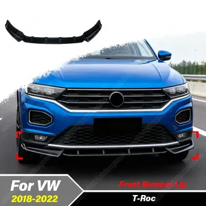 Kit d'accessoires de décoration pour pare-chocs avant d'automobile, édition standard, pour T-Roc 2018 2019 2020 2021 2022 - Product Image 1