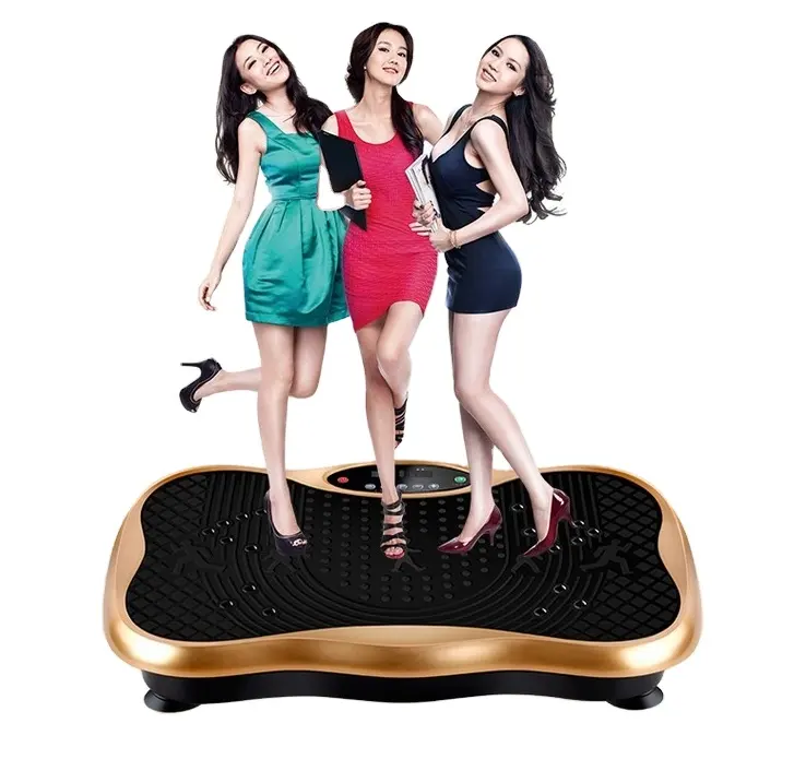 vibration plate crazy fit massage body slimmer building shack equipment