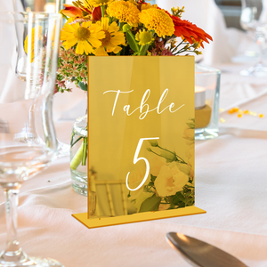 <span class=keywords><strong>หมาย</strong></span>เลขโต๊ะอะคริลิคที่สง่างามปรับแต่งได้สำหรับงานแต่งงานงานปาร์ตี้มาใหม่เรียบง่ายการ์ดชื่องานแต่งงานของตกแต่ง - Product Image 4