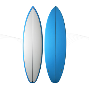 Vente en gros d'usine OEM de planches de surf |   Planche de surf courte 6'6" 46L en fibre de verre époxy, personnalisée, standard EPS, pour les vagues - Product Image 4