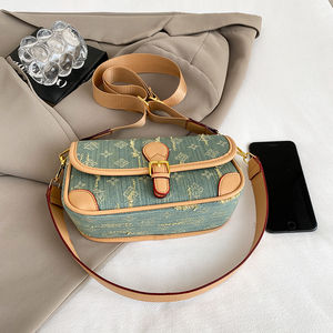 Pada tahun 2025, tren baru akan menjadi kain Denim dengan saku ketiak dan tas berlapis poliester Multifungsi. 6006 - Product Image 4