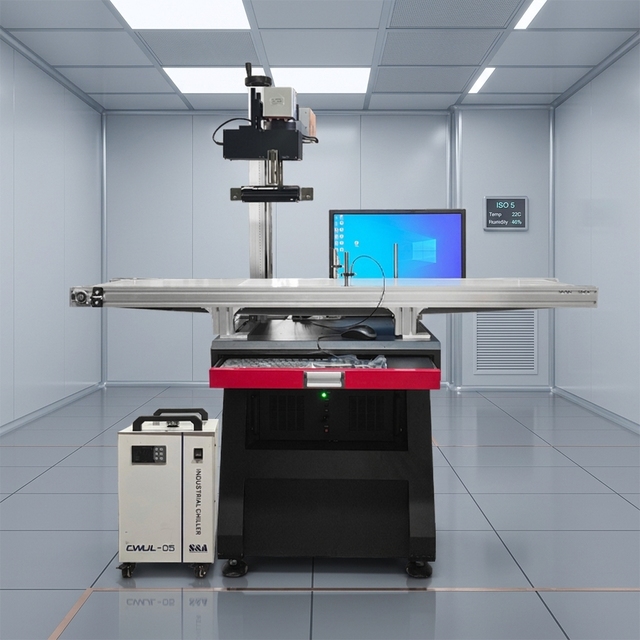 3W/5W Laser Source Marking Machine Recirculating 1064nm Compact Water Chiller High Safety Level Laser Marker