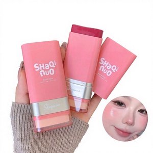 SHAQINUO Vitality <span class=keywords><strong>Blush</strong></span> Stick Effet Légèrement Éclatant Style Coréen Naturel Repulpant Illuminateur Fini Mat Doux - Product Image 1