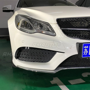 สำหรับ Mercedes-Benz E-Class Coupe C207 AMG Line 2013-2016 สปอยเลอร์กันชนหน้า ฝาครอบไฟตัดหมอก แอร์ไนฟ์ สปลิตเตอร์ ชุดแต่ง - Product Image 5