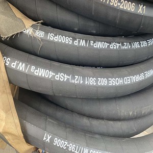 Hydraulische Slang 1 Inch Opgerolde Hydraulische Slang 4000 Psi Bulk Hydraulische Slang Met 2 Hoge Trekstaaldraad Vlecht - Product Image 6