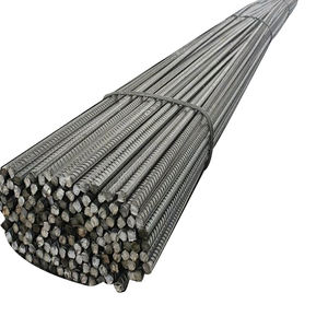 חומר בניין Hrb500b מגולגל חם מעוות ברזל חיזוק פלדה מגולגלת בר עגול - Product Image 1