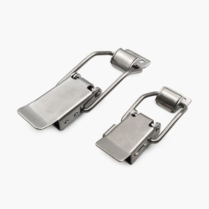 Toolbox Cabinet Machine Stainless Steel Spring Loaded <strong>Latch</strong> Toggle <strong>Draw</strong> <strong>Latch</strong> Hasp - Product Image 3