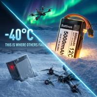 Pack de batteries Li-Ion personnalisé 60A 12C à décharge élevée pour FPV, INR21700 2S1P 7.2V 5000mAh 5C Charge Molicel P50B, pour drone UAV