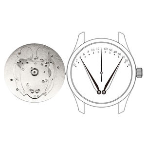 Movimiento Miyota Calibre 9015, Modificación de Mecanismo Doble Retrogrado, Modelos de Relojes Mecánicos Automáticos, Fabricante Personalizado JX15J - Product Image 1