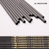 ID 5.2mm 31/32 pouces carbone flèche arbre colonne vertébrale 250/300/350/400/500 pour tir à l'arc chasse tir bricolage flèche Tube