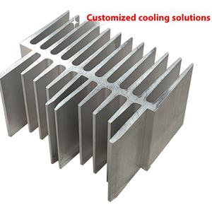 Disipador de Calor de Aleta de Alta Potencia No Estándar, Suministro Directo de Fábrica, Placa de Enfriamiento de Aleación de Aluminio, Fabricación de Chapa Metálica para Computadoras - Product Image 1