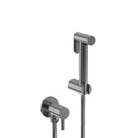 Mitigeur de bidet mural à eau froide avec douchette shattaf, design rond, qualité hôtelière, robinet de luxe pour lavabo