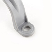 Sangles et serre-câbles isolés en PVC robuste HD, 1/2''-4'', gris, pour fixation de conduites